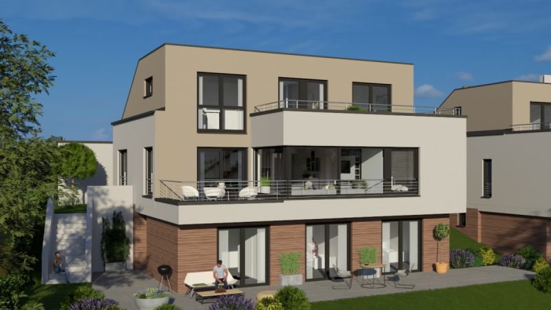 Architektur Panorama – Modernes Wohnen mit Weitblick und Design